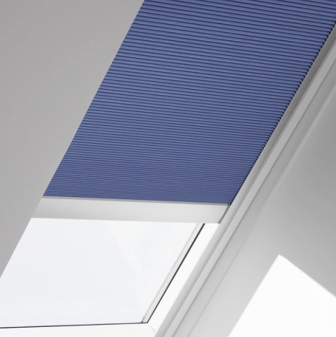 VELUX verduisterend plisse gordijn elektrisch bediend voor VELUX dakraam SK10 - S10.